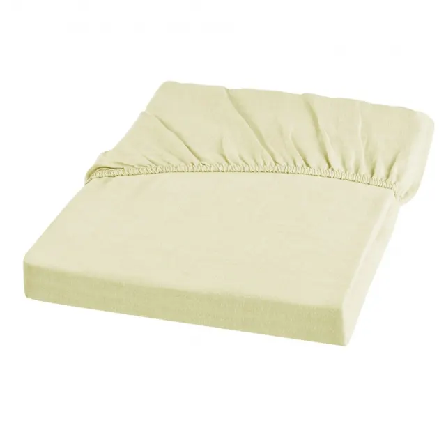 Простыня на резинке WRINKLE WASHED HAMAM 160*200/45 см (слоновая кость)