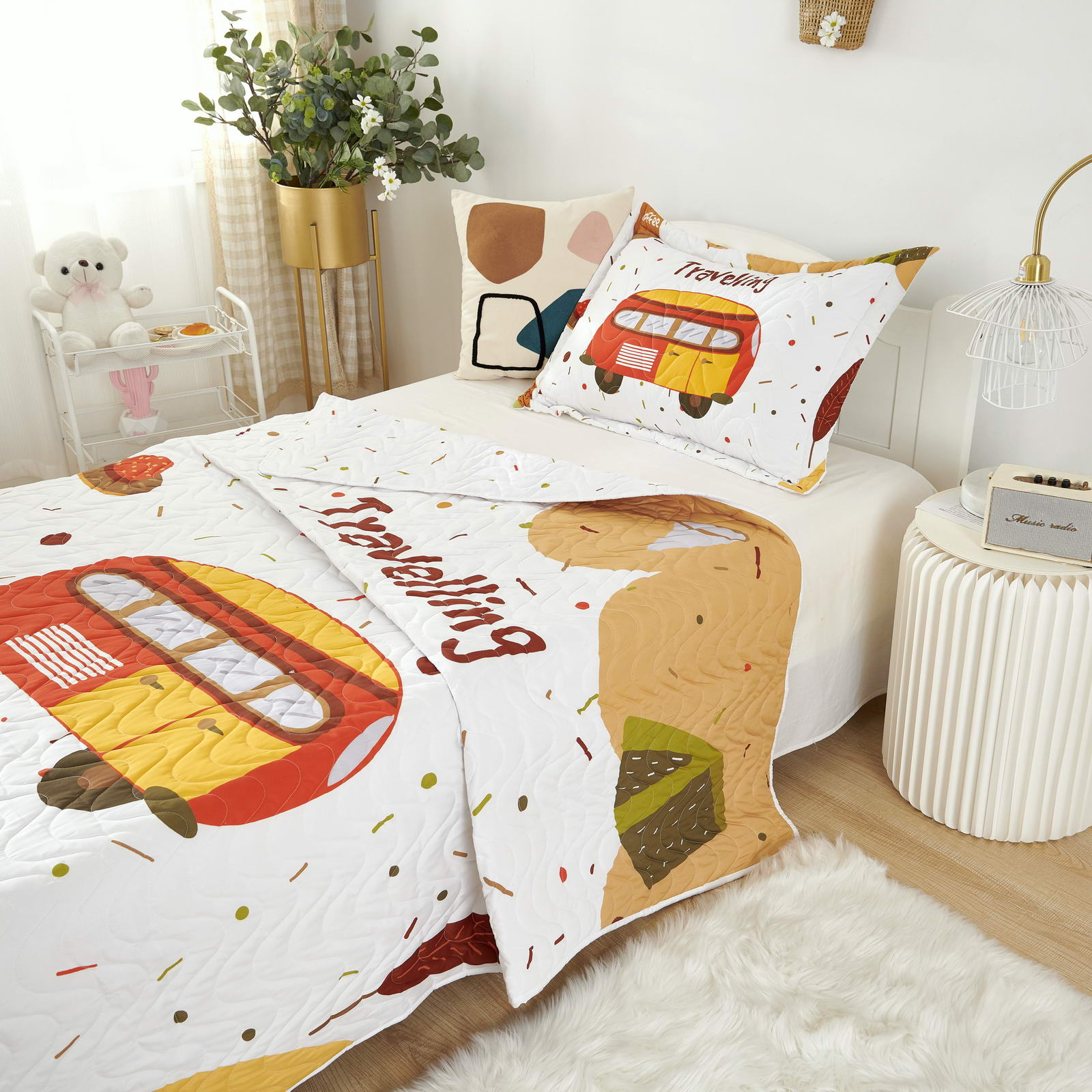 0dad24a16c4bed2543c94d3a4c772df3 Покрывало SUNNY DAY №6 120х200