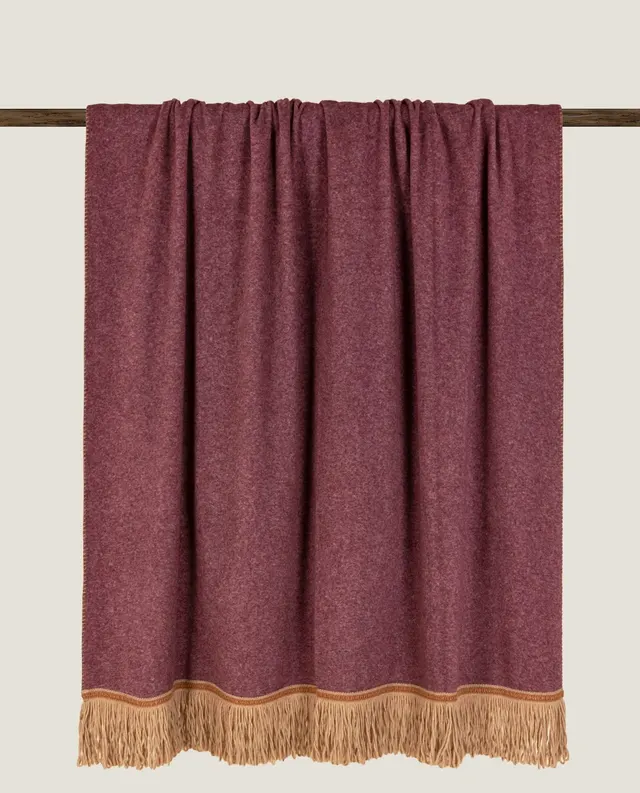 Плед SOFT BAMBOO BURGUNDY BRIGITTE FRATI HOME