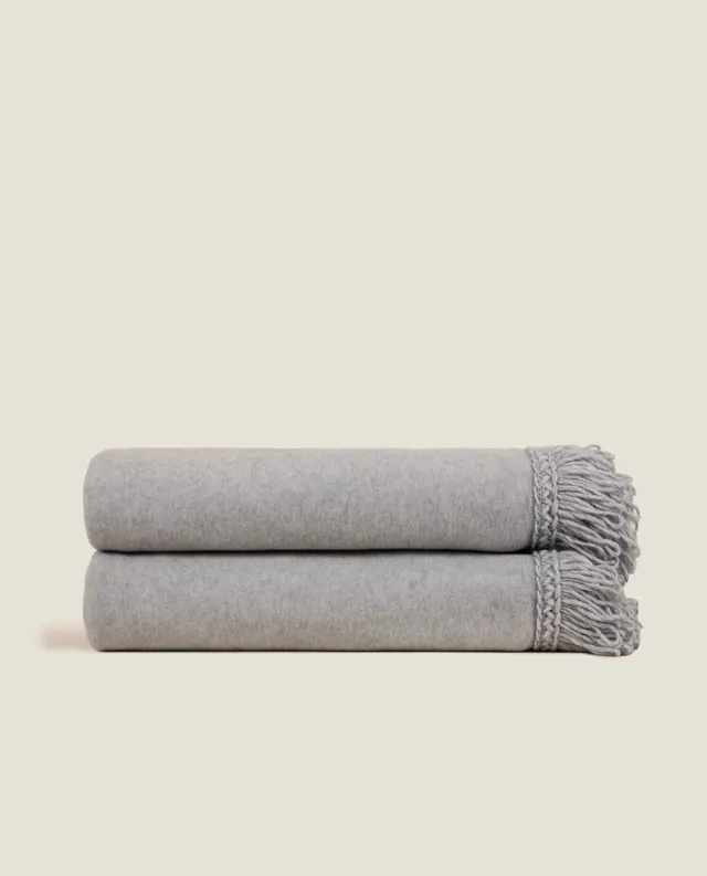 Плед SOFT BAMBOO GRIGIO PERLA MATISSE FRATI HOME
