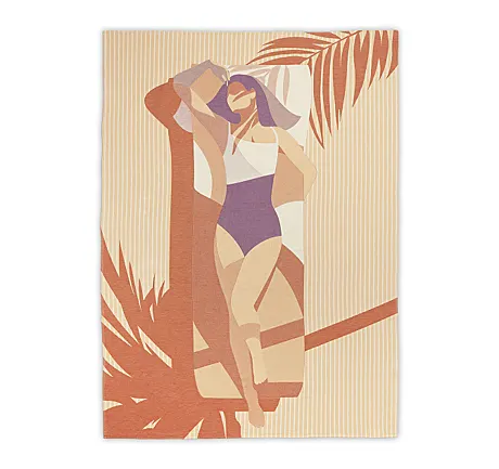 Полотенце пляжное SUNBATHER LEITNER LEINEN