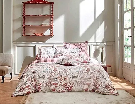 Постельное белье WATER GARDEN ROSE BLANC DES VOSGES